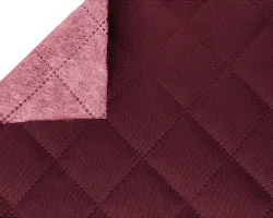 Prošev bordó, vzor káro 5x5cm, metráž, látka 
