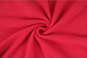 Fleece, micropolar světle červená, látky, metráž